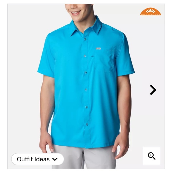 COLUMBIA M Len’s PFG Slack Tide™ Camp Shirt‎ - Picture 1 of 8